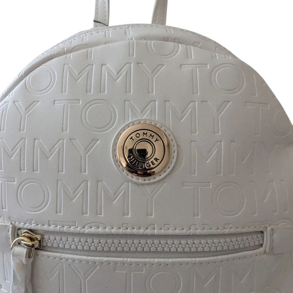 Tommy Hilfiger Women's White Backpack - Picture 6 of 11